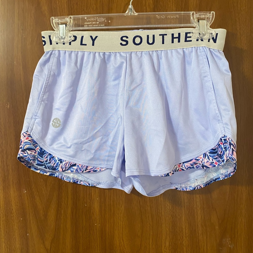 Simply Southern Women's Light Blue Shorts